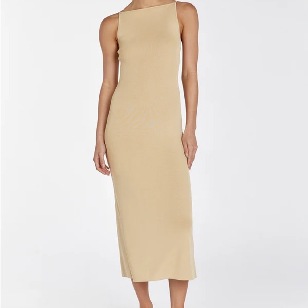 Dissh “Taylor” sand knit midi in size medium